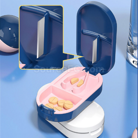 Customization Portable pill cutter and medicine box Corporate Gifts