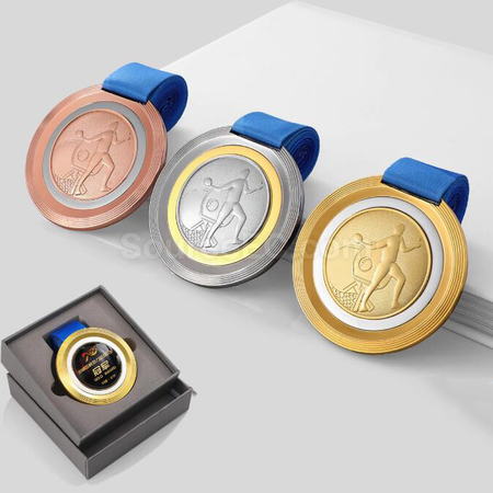 Table Tennis Metal Medal
