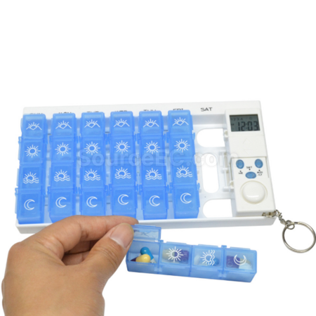 Customization 28-compartment intelligent electronic reminder pill box Corporate Gifts