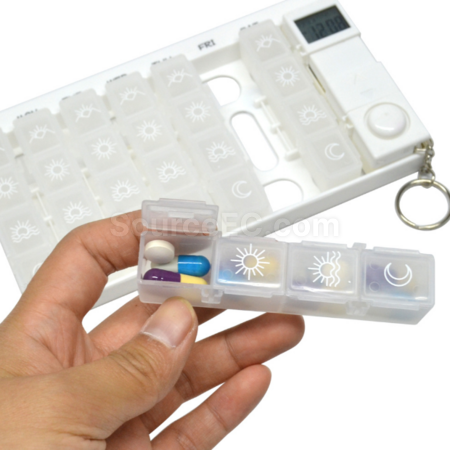 Customization 28-compartment intelligent electronic reminder pill box Corporate Gifts