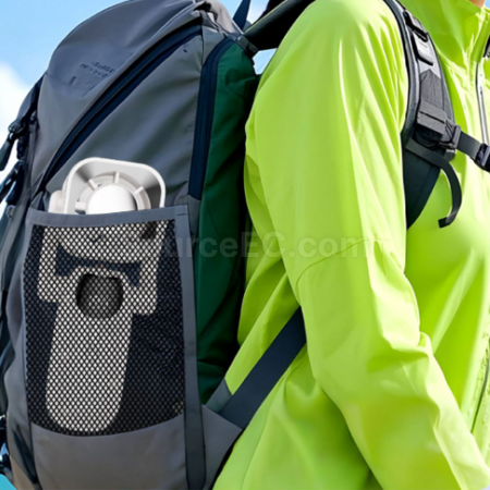 Customization Handheld digital display fan with flashlight Corporate Gifts