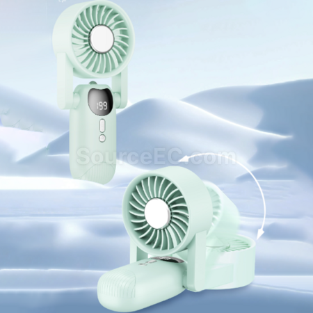 Customization Portable Lighting and Cooling Fan Corporate Gifts