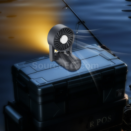 Customization Portable Lighting and Cooling Fan Corporate Gifts