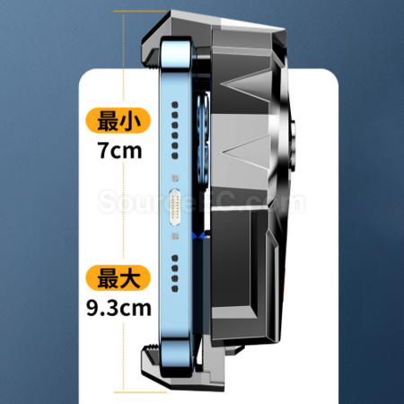 Customization Multi-gear GRB light magnetic suction radiator Corporate Gifts