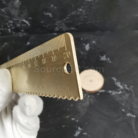 Customization Brass Wave Retro Sawtooth Corporate Gifts