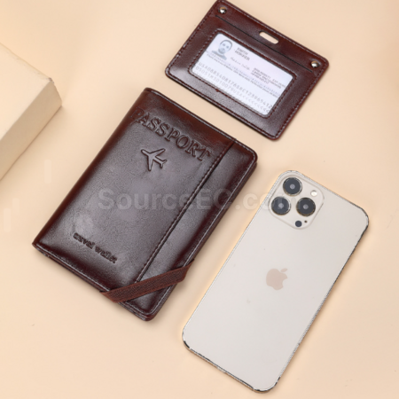 Customization RFID Anti-theft Multifunctional Passport Cover Corporate Gifts