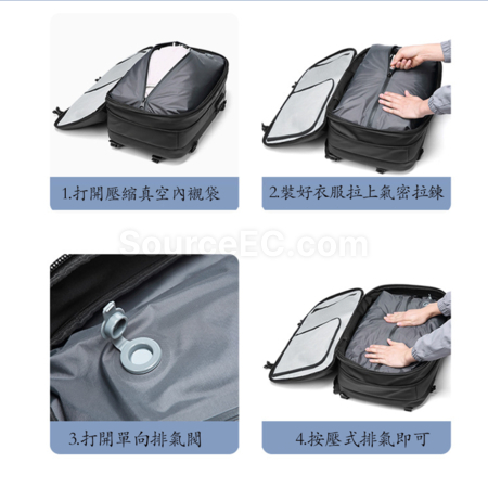 Customization Expandable Wet And Dry Separation Anti-Theft Computer Backpack Corporate Gifts