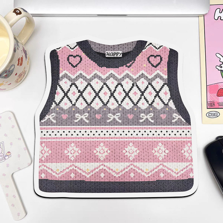 Customization Diatom Mud Cute Sweater Mouse Pad Corporate Gifts