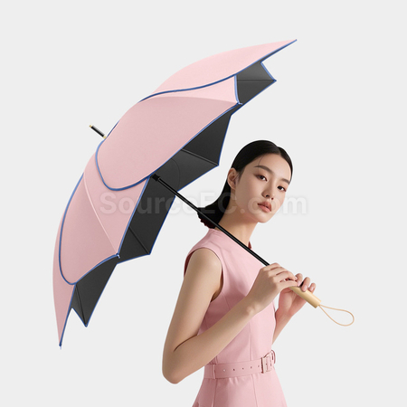 Customization Creative Flower Straight Umbrella Corporate Gifts