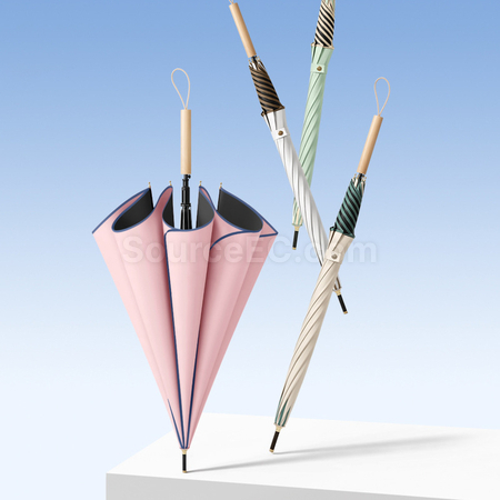 Customization Creative Flower Straight Umbrella Corporate Gifts