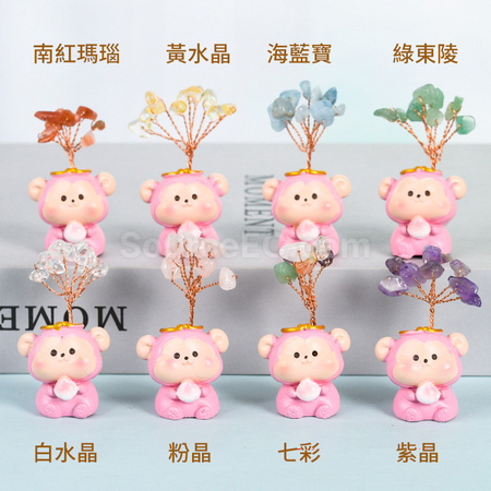 Customization Crystal Tree with Chinese Zodiac Base Corporate Gifts
