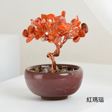 Customization Bonsai Crystal Tree Corporate Gifts