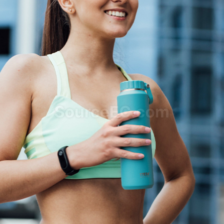 Customization High-Value Easy-Pull Design Large-Capacity Handle Sports Water Bottle Corporate Gifts