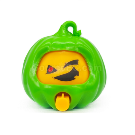 Pumpkin face - changing doll press - type keychain pendant
