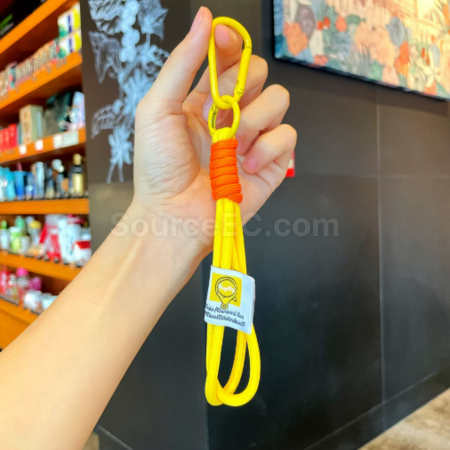 Customization Weaving rope lanyard keychain Corporate Gifts
