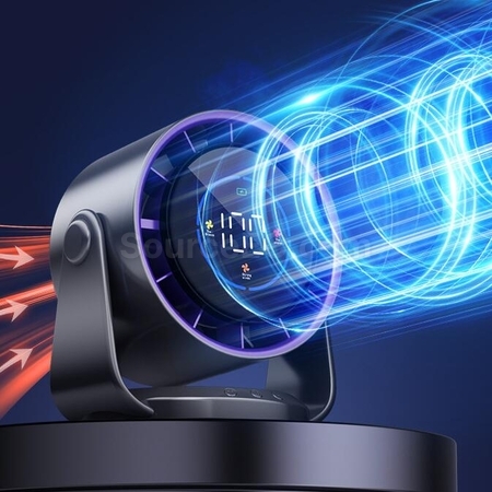 Customization Desktop Shaking Digital Display Fan Corporate Gifts