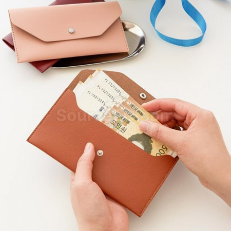 Customization PU Leather Multifunctional Envelope Wallet Corporate Gifts