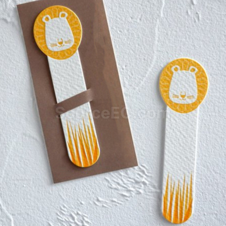Customization DIY Cotton Paper Bookmark Corporate Gifts