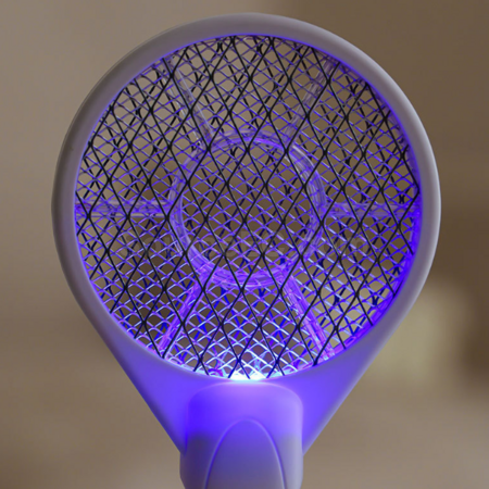 Customization USB Portable Mosquito Racket with Mosquito Lure, 2-in-1 Corporate Gifts