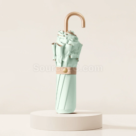 Customization Lace three - fold hooked - handle folding umbrella Corporate Gifts