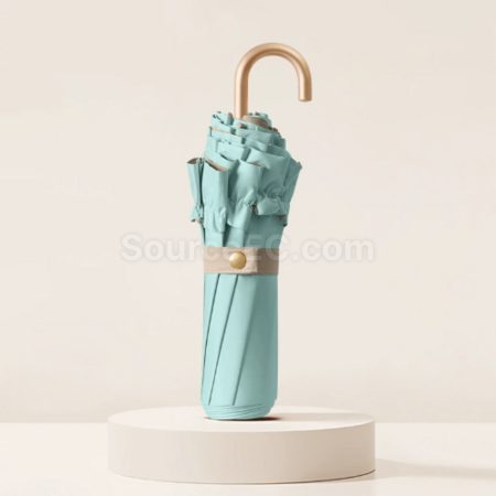 Customization Lace three - fold hooked - handle folding umbrella Corporate Gifts
