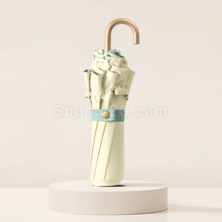 Customization Lace three - fold hooked - handle folding umbrella Corporate Gifts