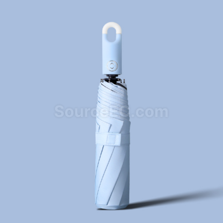 Customization Automatic three-fold umbrella with buckle Corporate Gifts