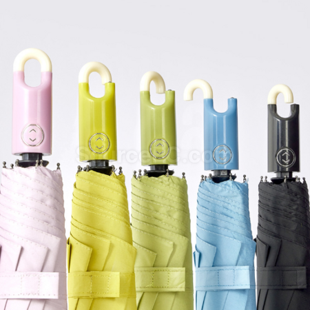 Customization Automatic three-fold umbrella with buckle Corporate Gifts