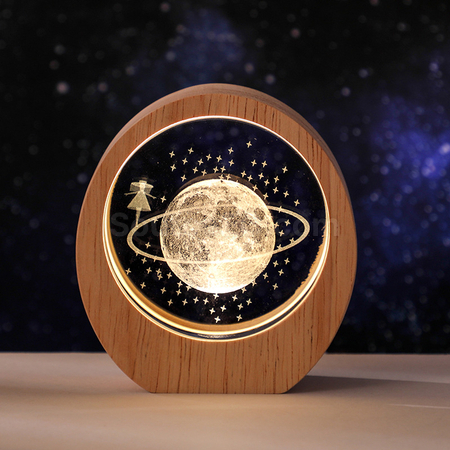 Customization 3D Engraved Night Light Corporate Gifts