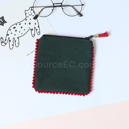 Customization Canvas Coin Purse Corporate Gifts