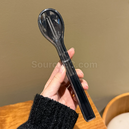 Customization Stainless steel chopsticks and spoon set, portable tableware Corporate Gifts