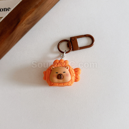 Customization Capybara pendant keychain Corporate Gifts