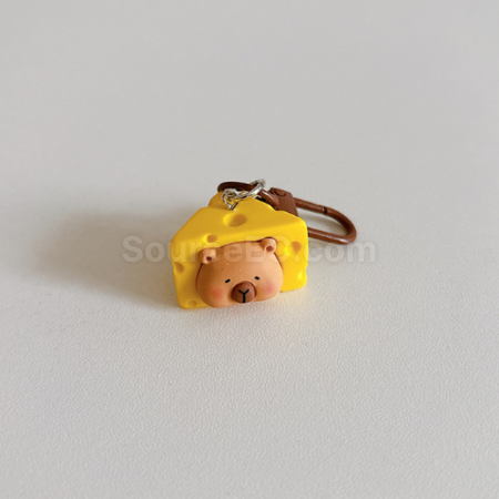 Customization Capybara pendant keychain Corporate Gifts