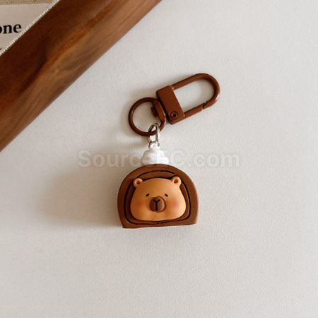 Customization Capybara pendant keychain Corporate Gifts
