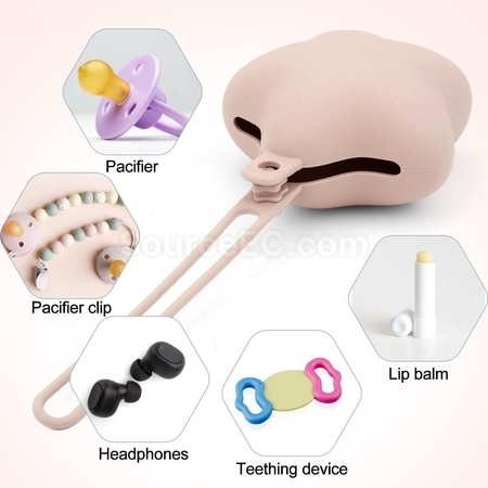 Customization Waterproof silicone cosmetic bag Corporate Gifts