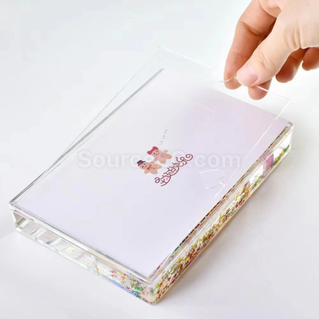 Customization Christmas Quicksand Photo Frame Corporate Gifts