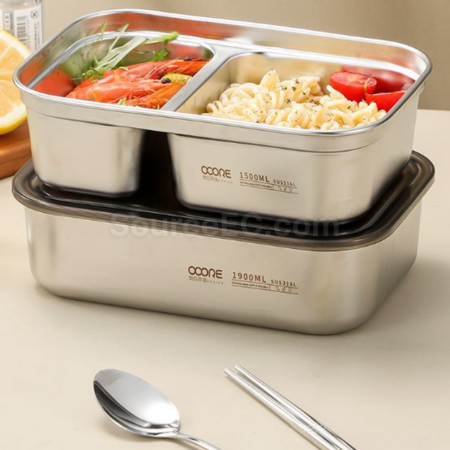 Customization 316L stainless steel sealed lunch box Corporate Gifts