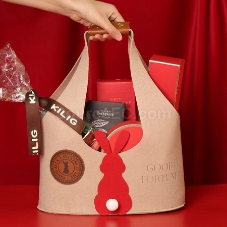 Customization Rabbit Felt Bag Corporate Gifts