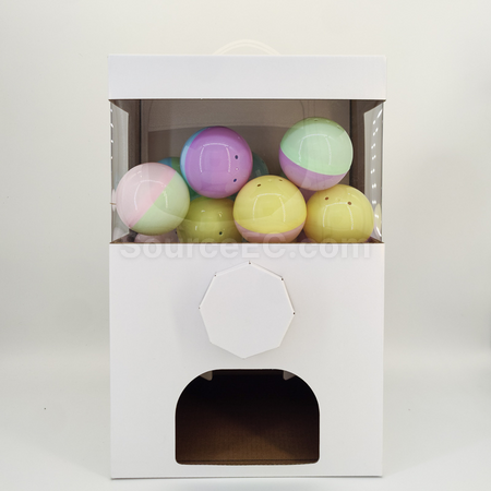 Customization Cardboard Gashapon Machine Corporate Gifts