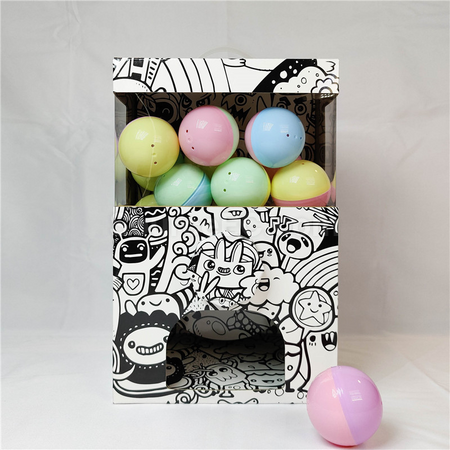 Customization Cardboard Gashapon Machine Corporate Gifts