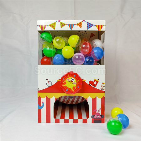 Customization Cardboard Gashapon Machine Corporate Gifts
