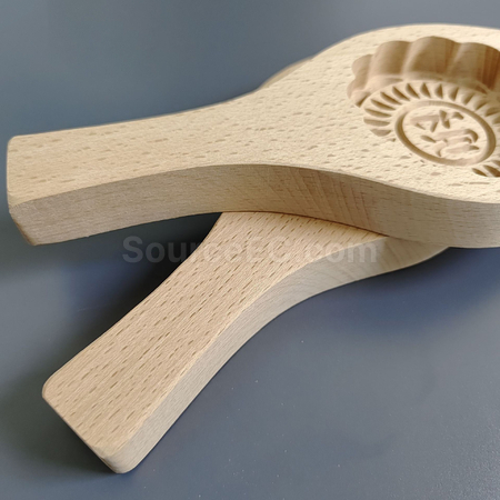 Customization Wooden Mooncake Mold Corporate Gifts