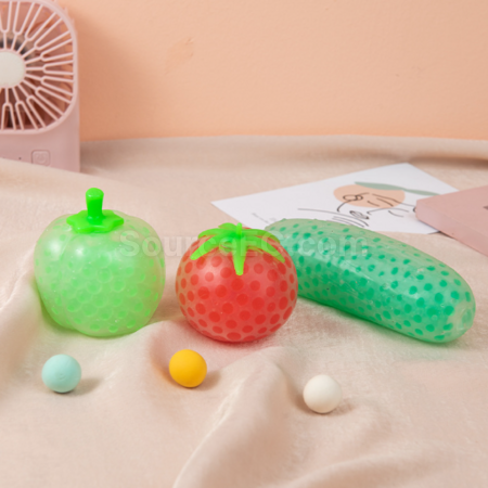 Customization Vegetable stress-relief squeeze toy Corporate Gifts