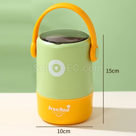 Customization Japanese-style Double-layer Stainless Steel Lunch Box Corporate Gifts