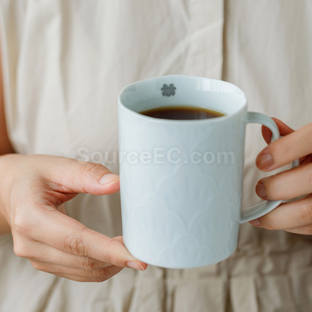 Customization Light-transmitting Ceramic Mug Corporate Gifts