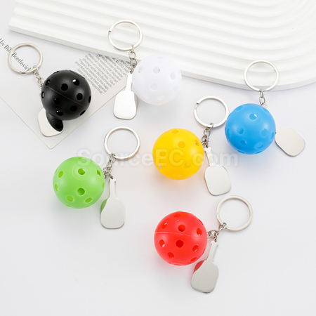Customization Pickleball Keychain Corporate Gifts