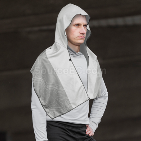Customization Cool-feeling Sun-protective Hooded Cloak Towel Corporate Gifts