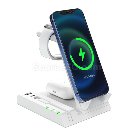Customization 6-in-1 Wireless Charging Stand Corporate Gifts