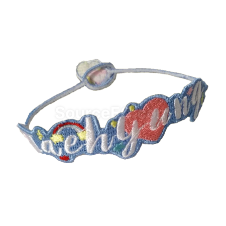 Customization Embroidered bracelet Corporate Gifts