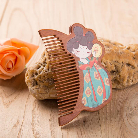 Customization Wooden Comb Gift Box Corporate Gifts
